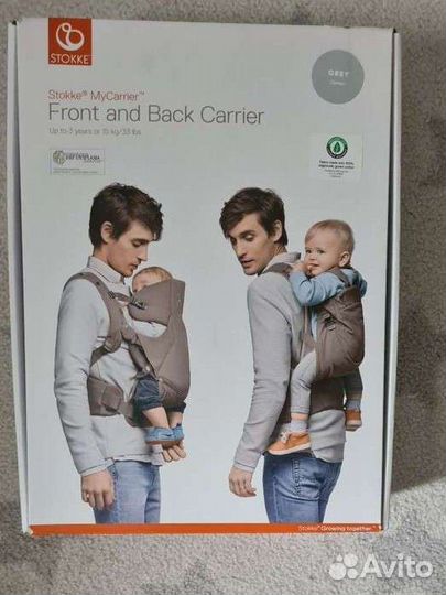 Кенгуру Рюкзак-переноска Stokke MyCarrier 3 в 1