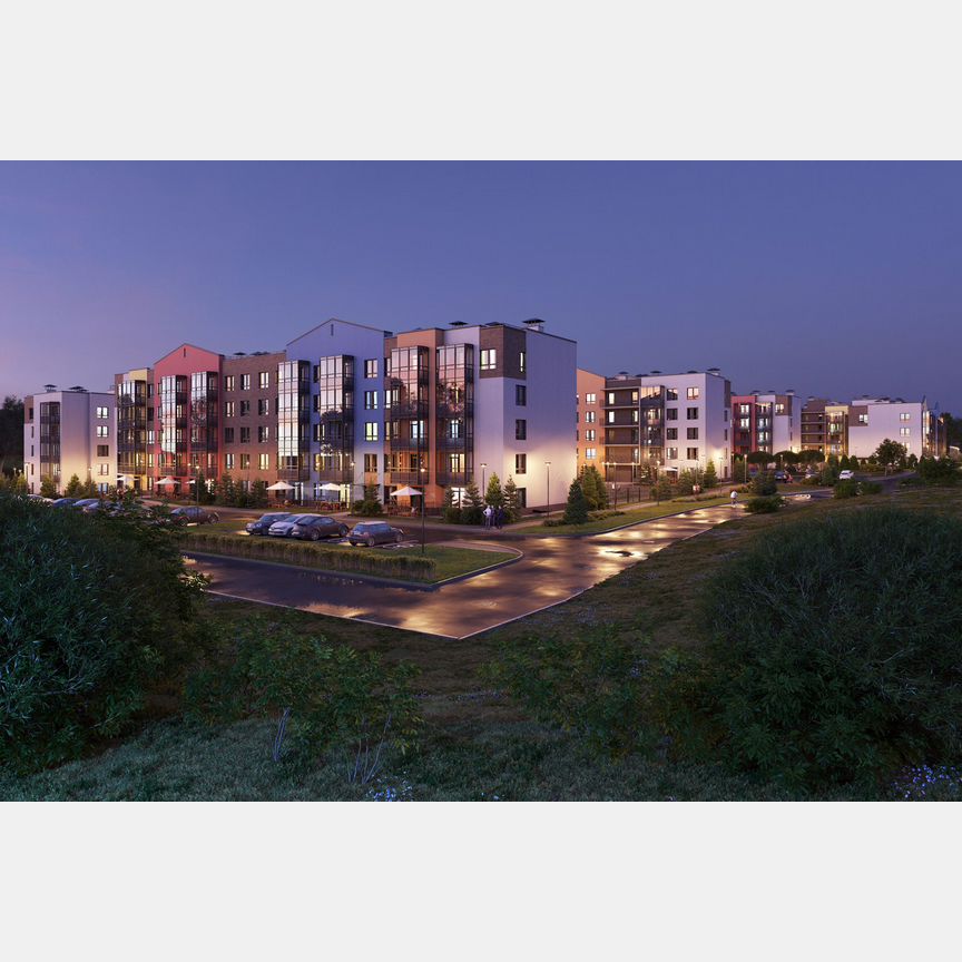 1-к. квартира, 37,6 м², 4/5 эт.