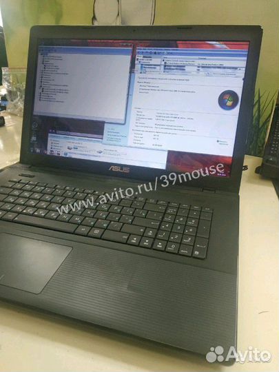Asus x 75vd1 17дюймов