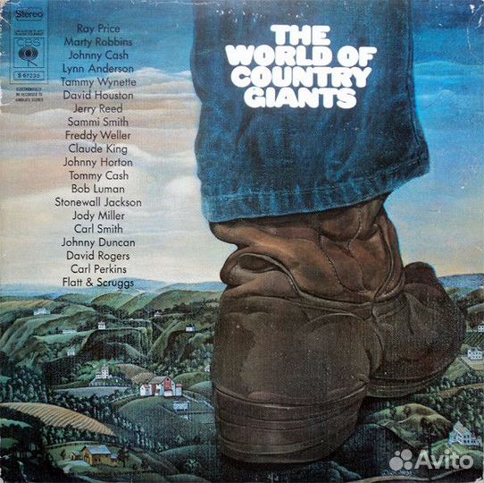 Пластинка Various - World Of Country Giants (2LP)