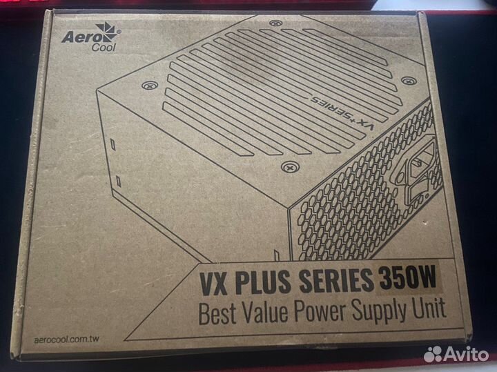 Блок питания aerocool 350w