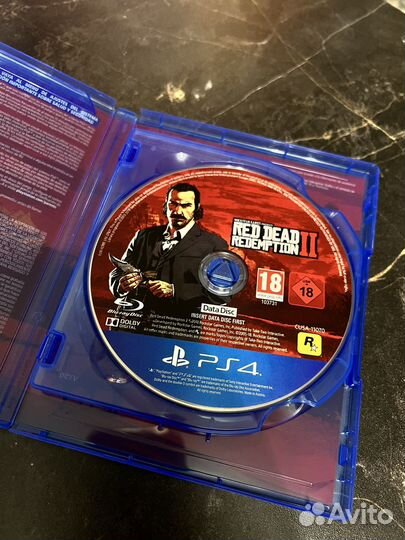 Red dead redemption 2 ps4 диск