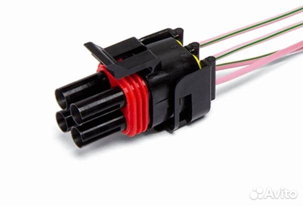 Разъем 12015798 4-х контактный жгута бензонасоса