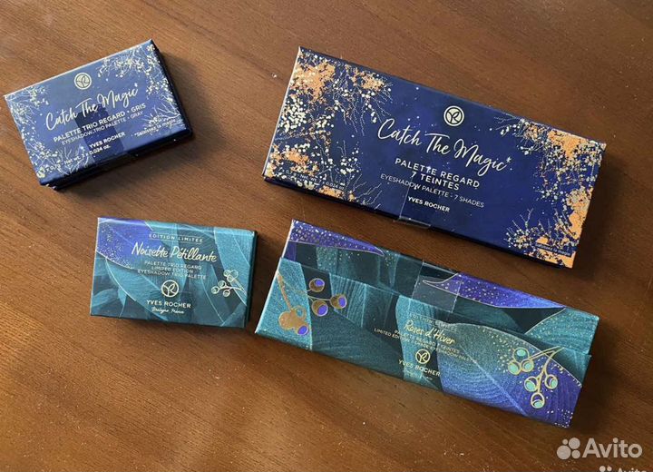 Палитра палетка теней тени новая новые ив Роше