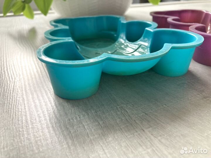 Форма для выпечки медведь силиконовая