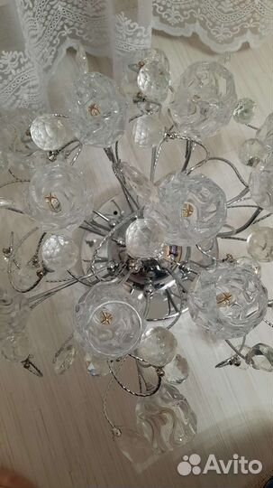 Люстра потолочная бу