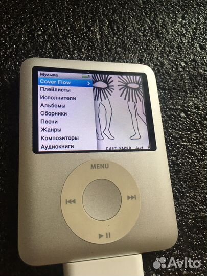 iPod nano 3 4gb новый аккумулятор