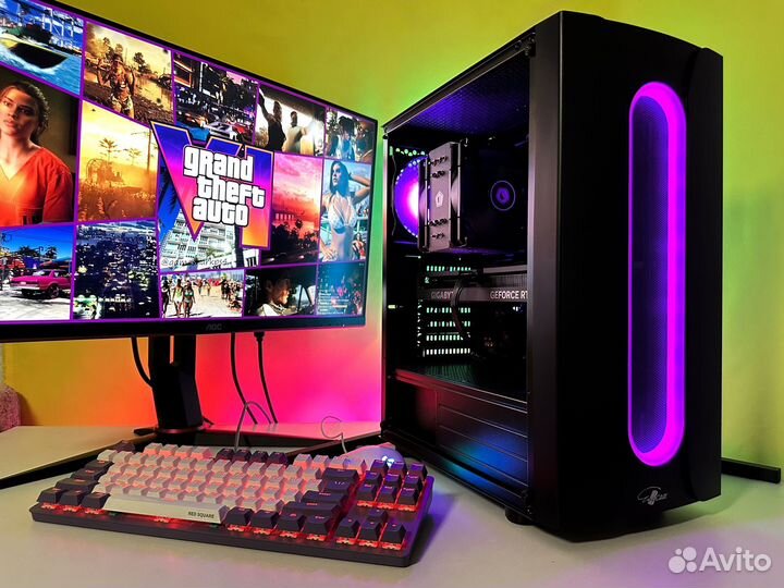 Лучший PC в Городе Ryzen 7 5800x3d RTX4060ti 1TB