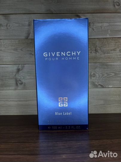 Givenchy Pour Homme Blue Label 100мл(Мужские Духи)
