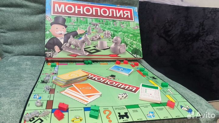 Настольная игра Монополия классическая, обновленна