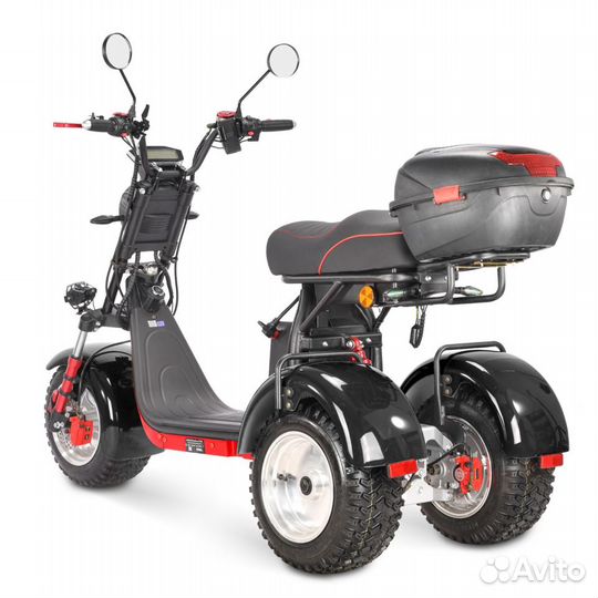 Электроскутер white siberia ikra 5000W black