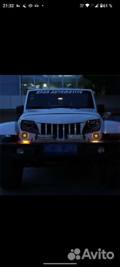 Поворотники светодиод подфарники Jeep Wrangler JK