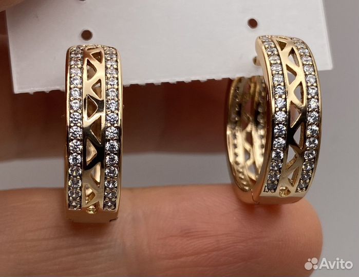 Раскошные серьги, конго