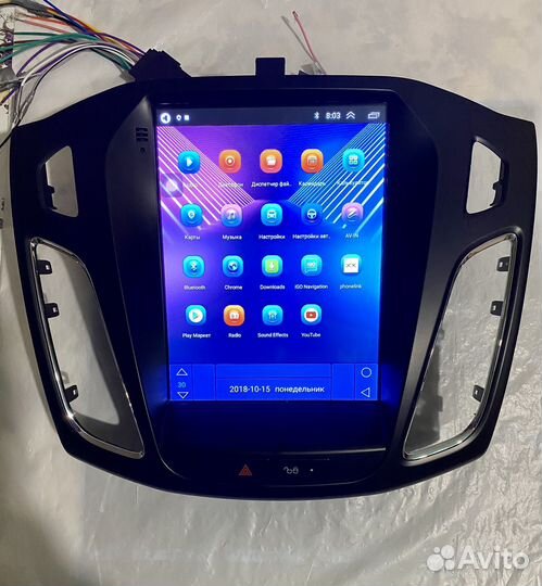 Магнитола на ford focus 3 tesla 2/32GB.Новая