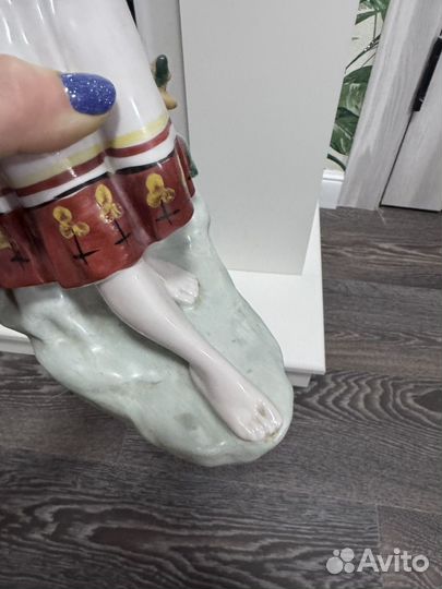 Статуэтка гадание на ромашке СССР