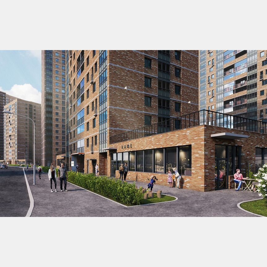 2-к. квартира, 55,4 м², 20/27 эт.