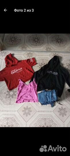 Пакет одежды на девочку 11-13 лет