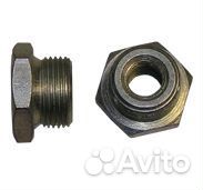 Штуцер М22*1,5*М12*1,5 внутренняя резьба ввертный