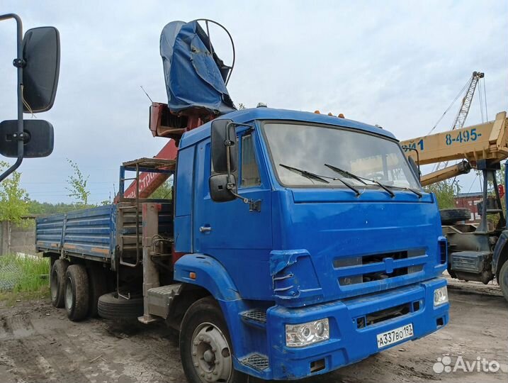 КамАЗ 65117-62 с КМУ, 2010