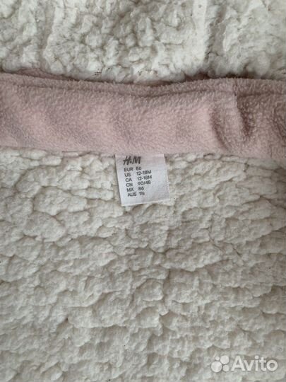 Пальто детское H&M 86р