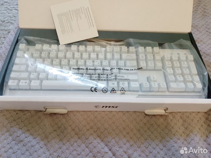 Игровая клавиатура msi vigor GK30