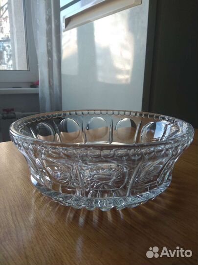 Салатник хрустальный СССР