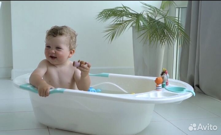 Ванночка для купания для новорожденных + горка HB