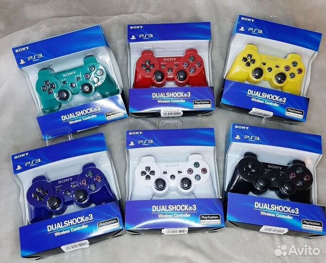 Геймпад ps3 джойстик Dualshock 3 (Новые, Гарантия)