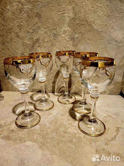 Набор рюмок 5 шт Богемия