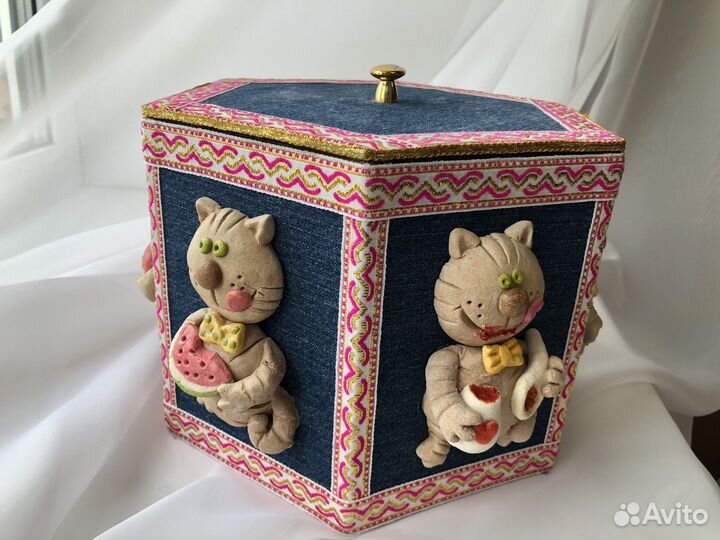 Шкатулка-поделка
