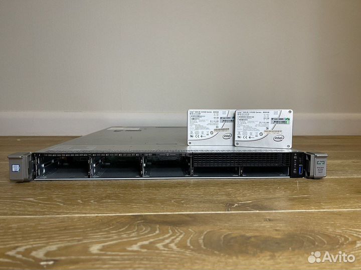 Сервер HP DL360 Gen9 8SFF 2x E5-2630v4 16GB