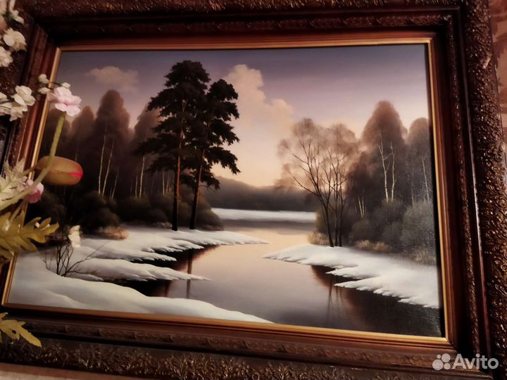 Картина маслом на холсте