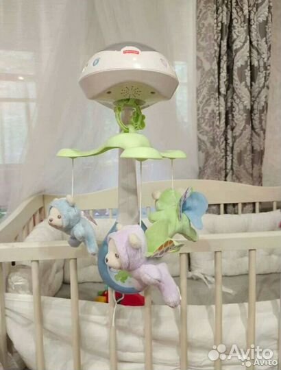 Мобиль на кроватку с проектором