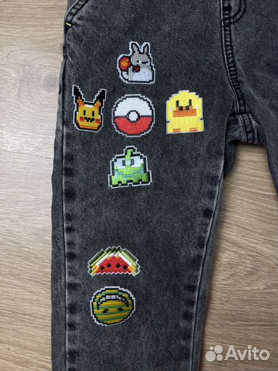 Джинсовый комбинезон 116