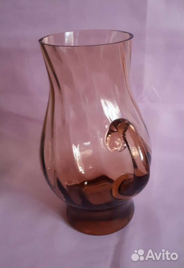 Кувшин/графин из цветного стекла СССР