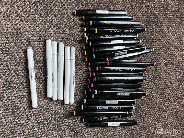 Спиртовые маркеры touch twin и sketchmarker пуля