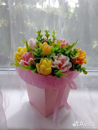 Букет из мыла