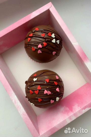 Шоколадные и чайные бомбочки, меренговый рулет