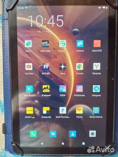 Планшет dexp Ursus K51 LTE 64 гб. 10.1.+ чехол