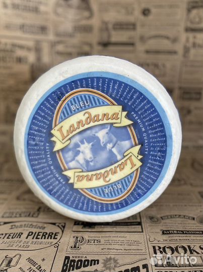 Козий сыр Ландана с голубой плесенью (Landana)