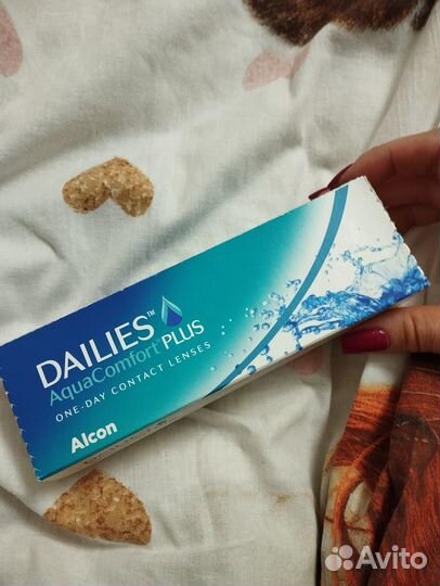 Однодневные линзы Dailies AquaComfort Plus -1,75