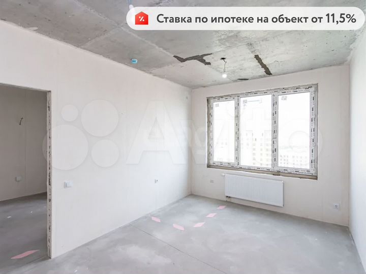 1-к. квартира, 41,1 м², 21/25 эт.