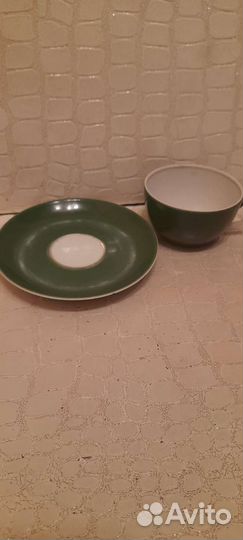 Чайная пара фарфор СССР