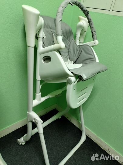 Стульчик для кормления+электрокачель