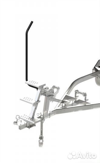 Лестница на дышло прицепа Практик.про