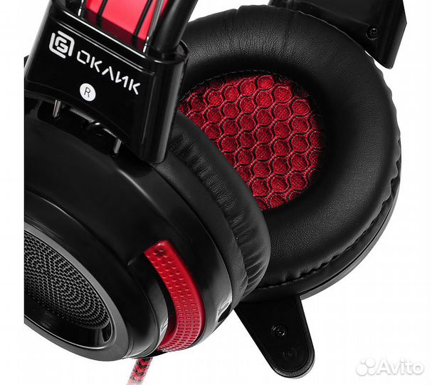 Компьютерная гарнитура Оклик HS-G300 Armageddon, ч