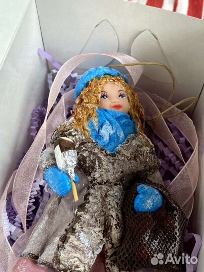 Кукла новогодняя игрушка