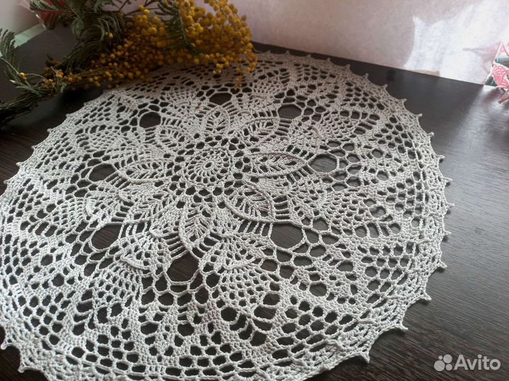 Салфетка вязаная крючком