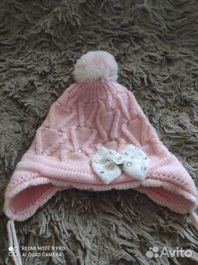 Шапка детская для девочки