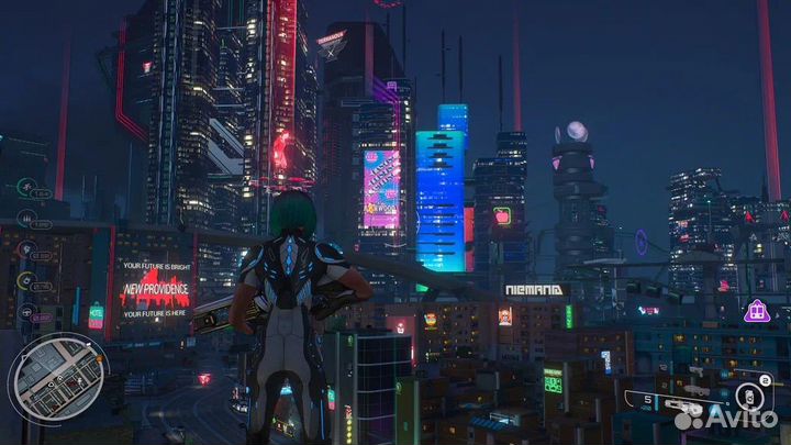 Киберпанк 2077 диск игра ps4 / ps5